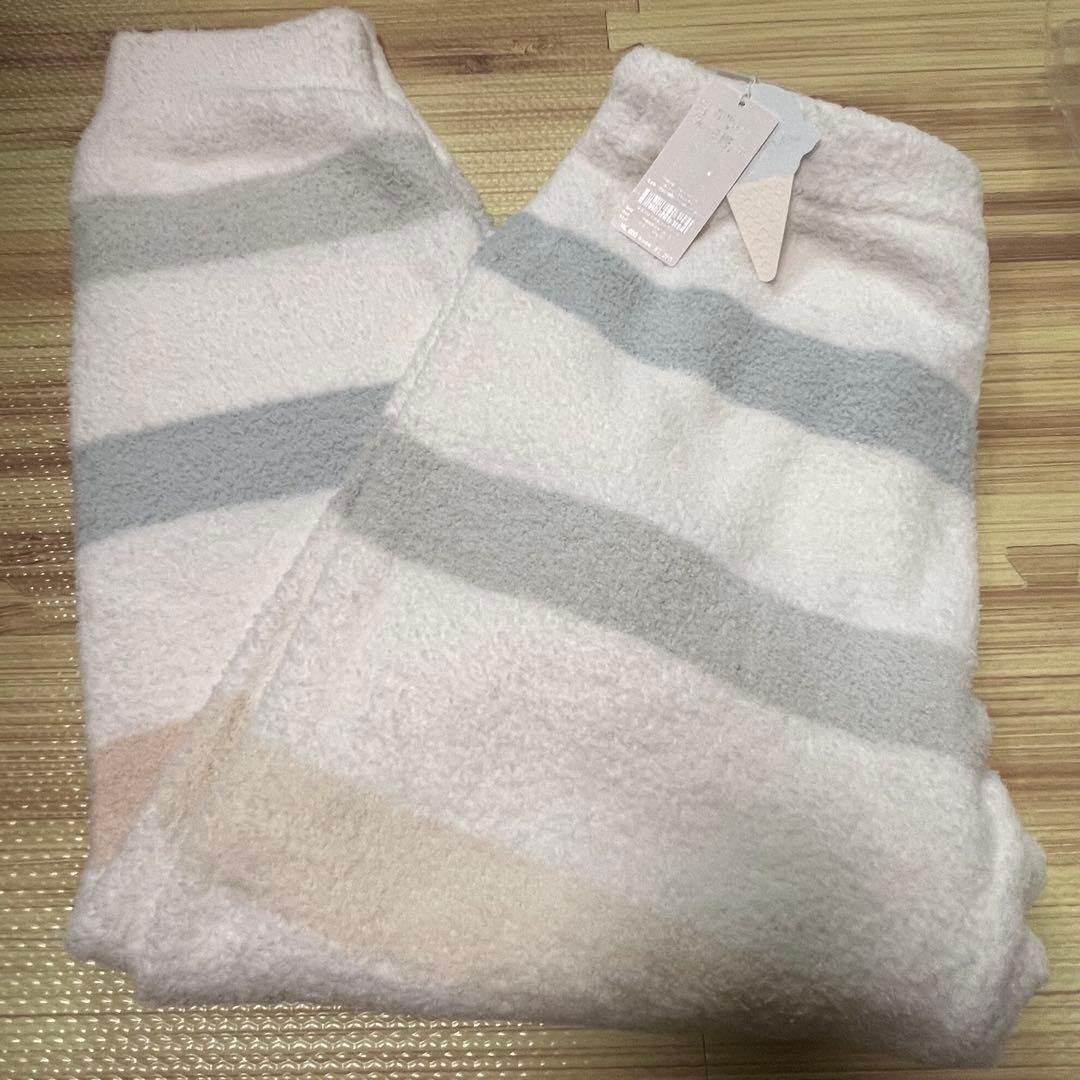 gelato pique ジェラピケ ボーダー ルームウェア 上下 猫 ロンT