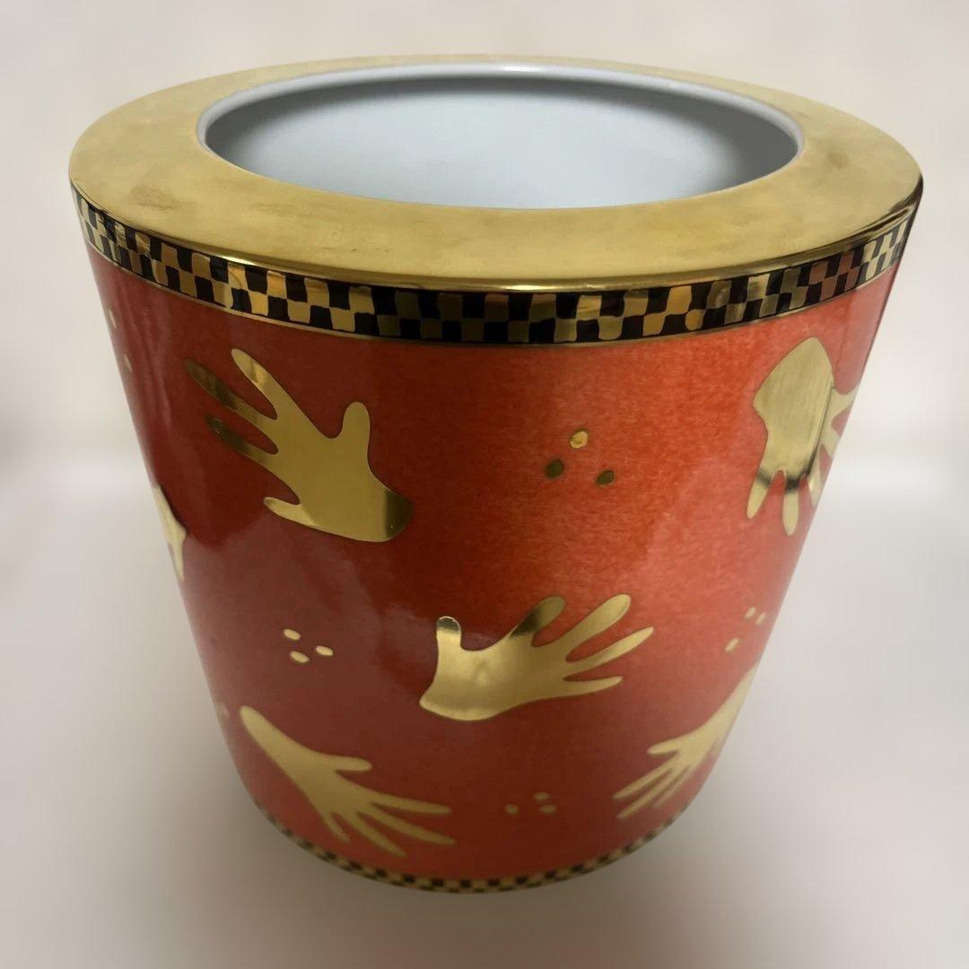 ブルガリ BVLGARI ローゼンタール マニアルベント 花瓶 フラワーベース