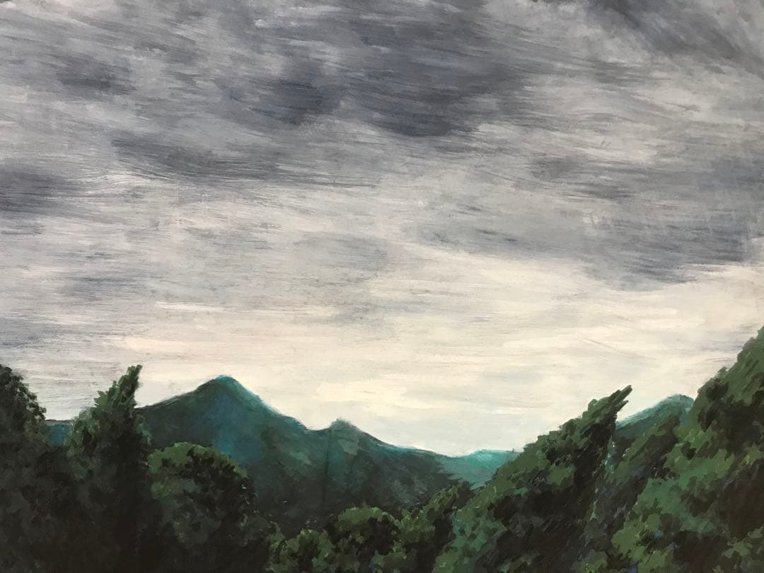 ◆橋谷和樹◆『dimension 次元』、肉筆、額付き