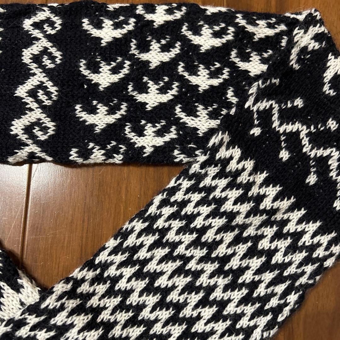 ニットマフラー 三國万里子　NIIGATA