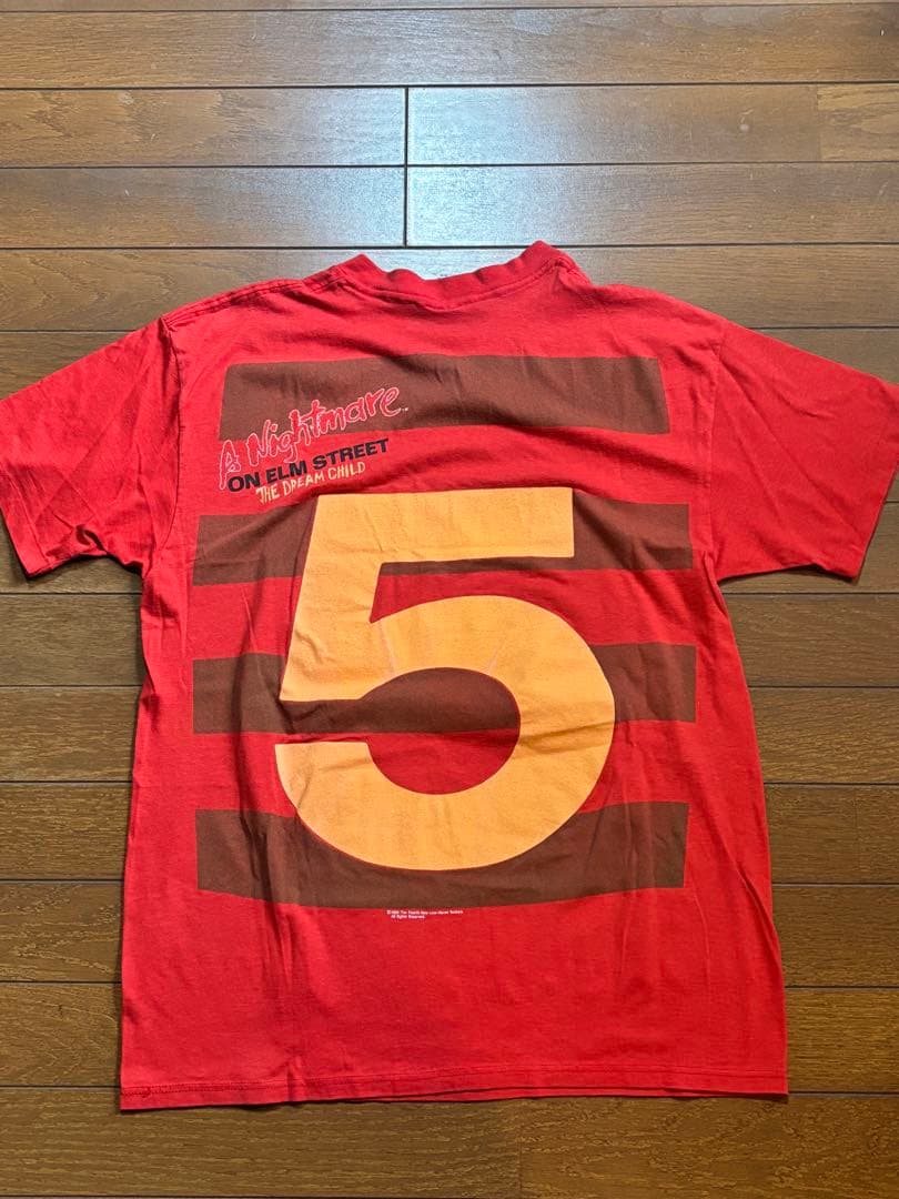 80s エルム街の悪夢 フレディ Ｔシャツ