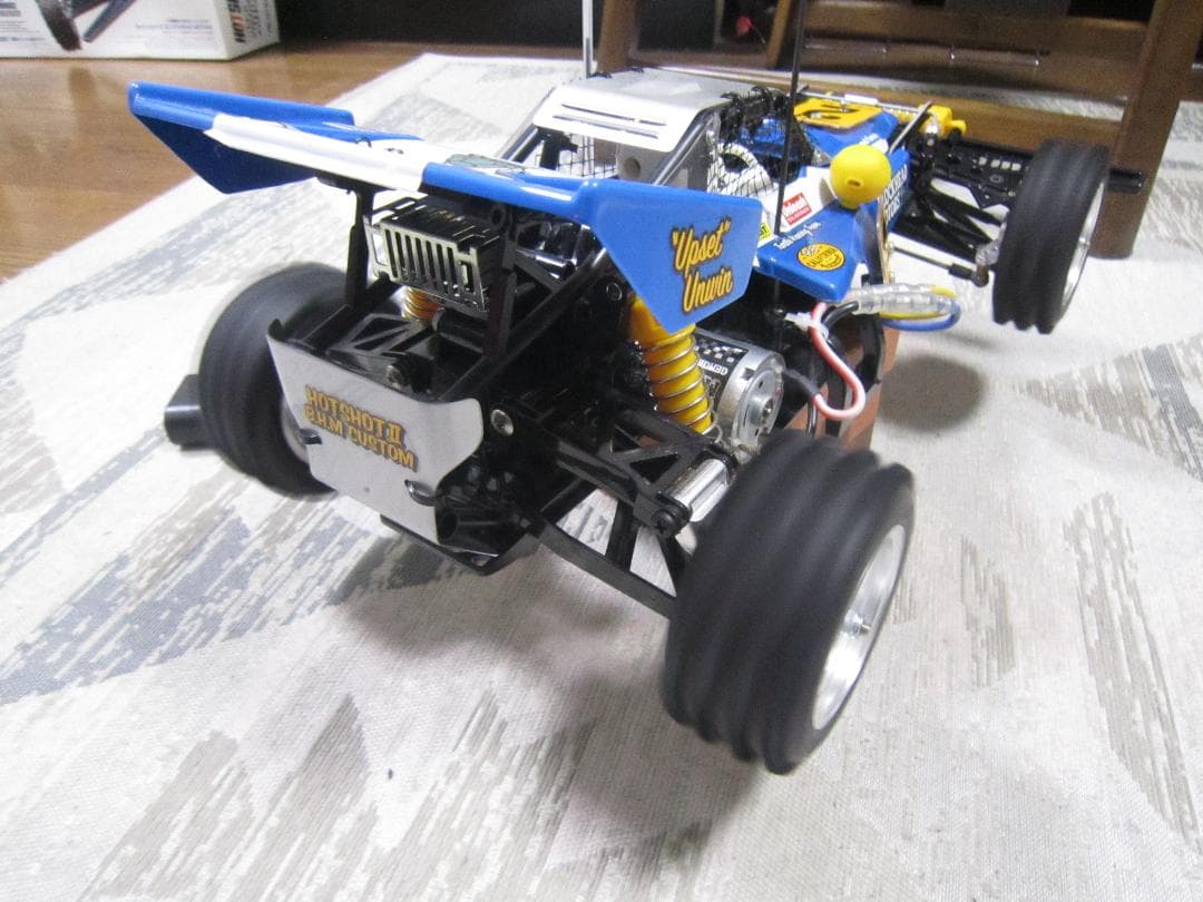 そうけんパパ 新品1/10タミヤホットショットⅡブロックヘッドモータース