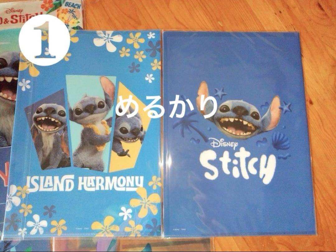映画　リロ&スティッチ　クリアファイル　セット　スティッチ　劇場版　グッズ