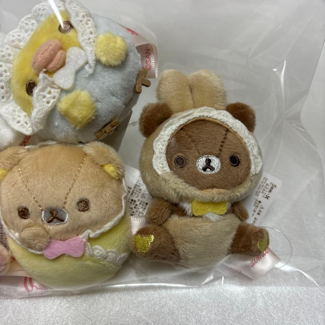 うさうさベビー　てのりぬいぐるみ　リラックマ　コリラックマ　キイロイトリ