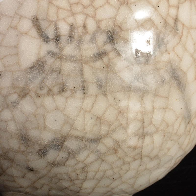 茶道具　瀬戸焼　志野焼　窯神焼　加藤春武作　絵志野茶碗　時代箱　N　6689