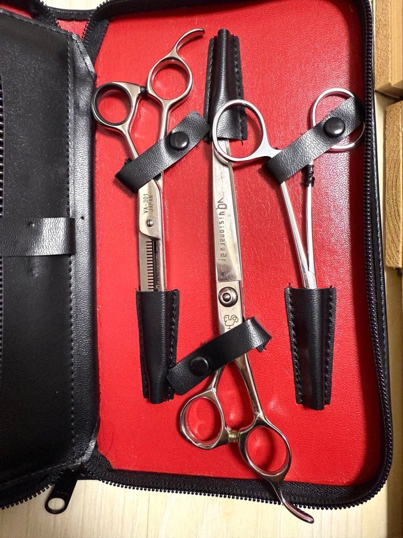 トリミングシザー セット ハサミ 犬 ペット用 トリマー