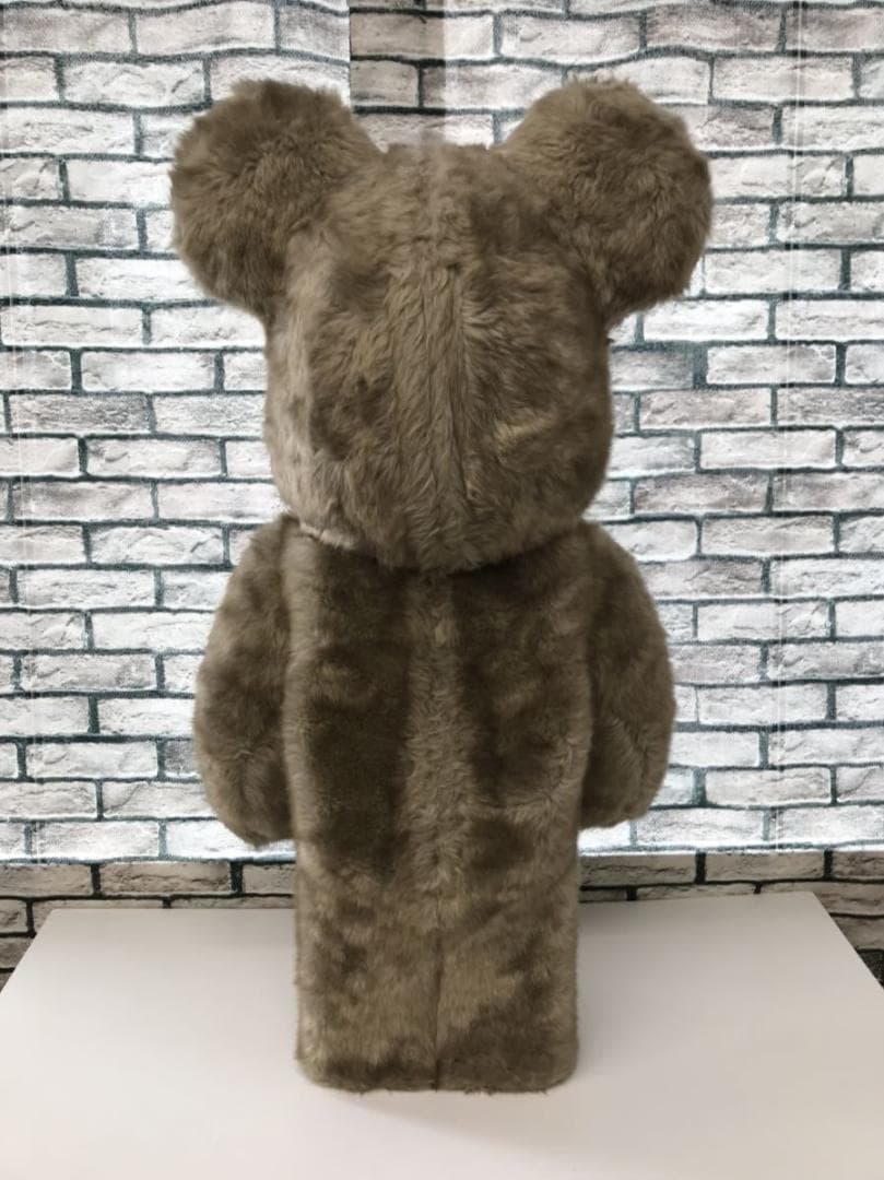 メディコムトイ☆ベアブリック 1000％ 藤原ヒロシ ファーベアブリック