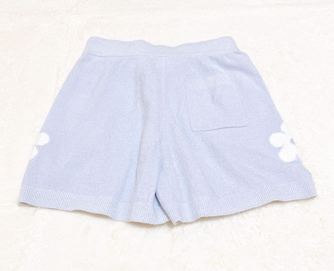 新品タグ付きgelato pique エアモコフラワーロゴジャガード 上下セット