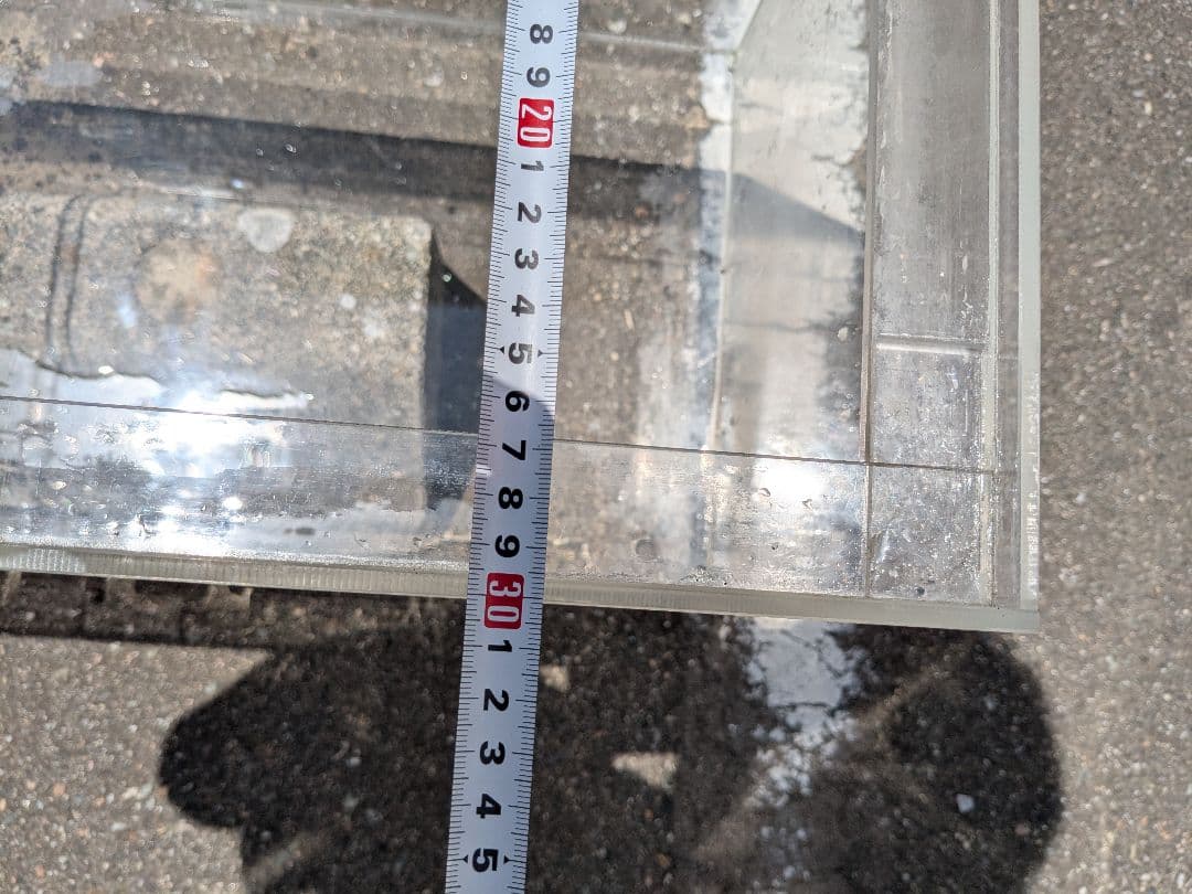 アクリル水槽 約90cm x 30cm x 30cm※若干のサイズ差があります