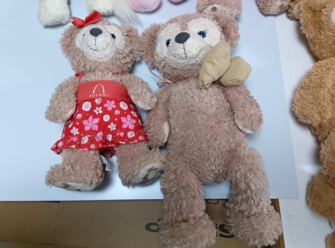 ダッフィー　シェリーメイ　ジェラトーニ　ぬいぐるみ　１７体セット　くま