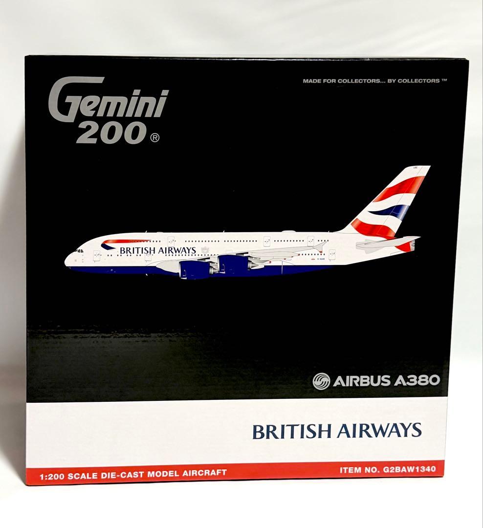 航空機・ヘリコプター Gemini 1/200 Airbus A380 British Airways