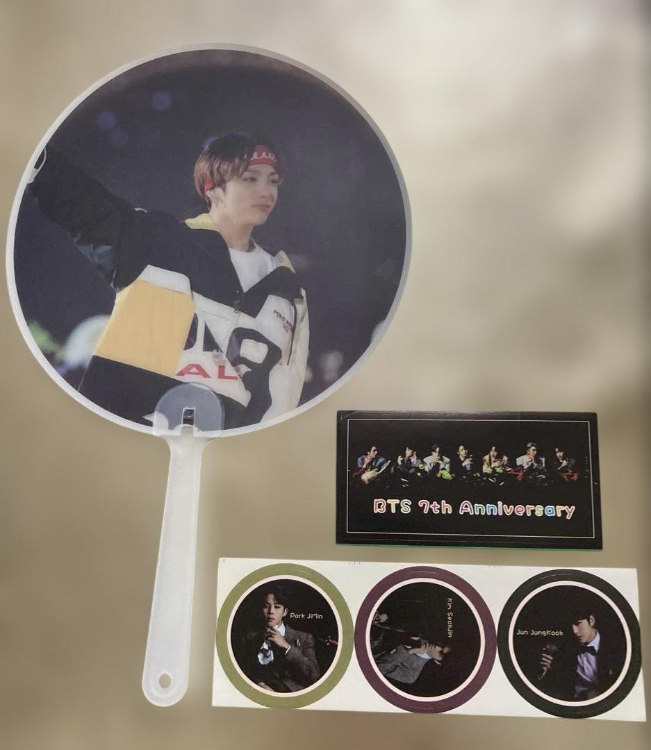 BTSグク　マスタニム透明うちわ＆マップオブザソウル ツアートレカ ミニフォト他