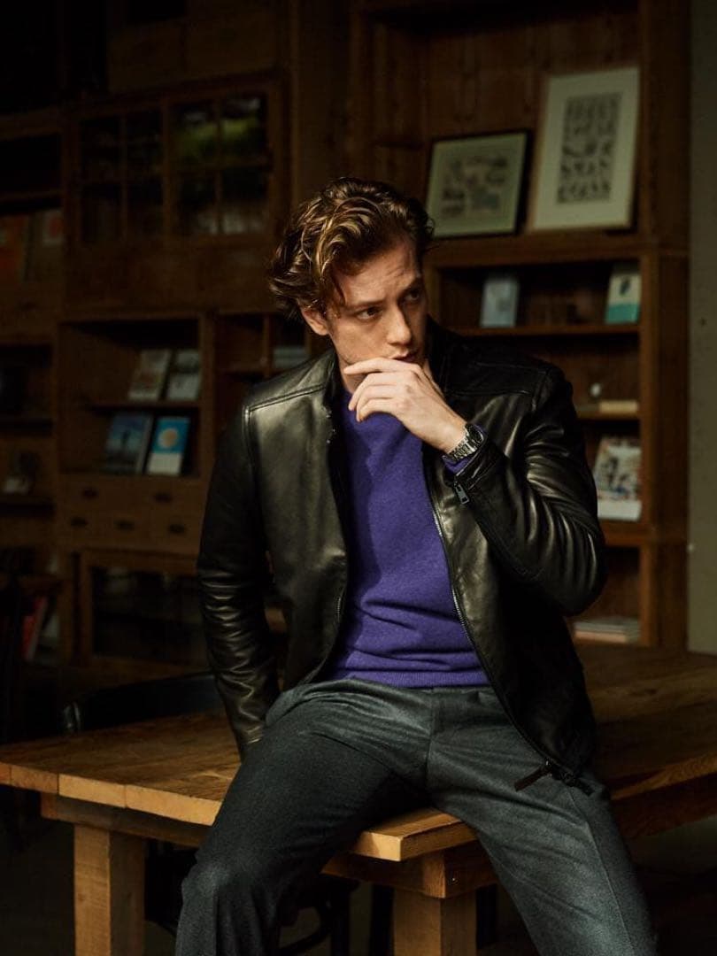 H*f様 RUFFO JAMES シングルライダース　極美品　46