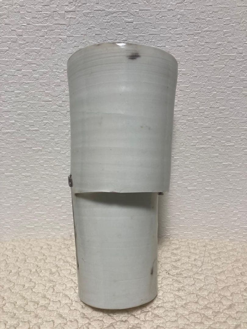 マルタ　作　清水焼　花瓶　うつわやあか音