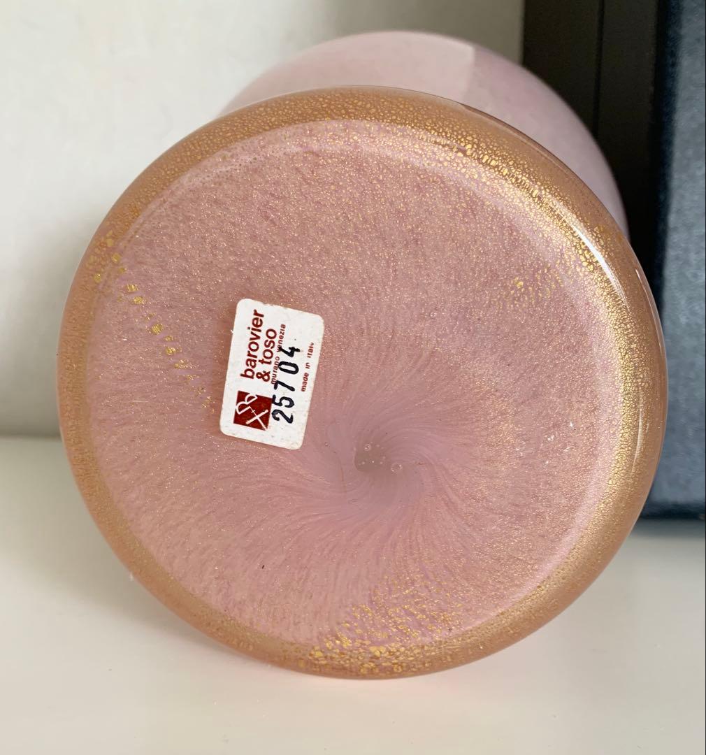 Barovier & Toso バロヴィエール&トーゾ フラワーベース　金箔