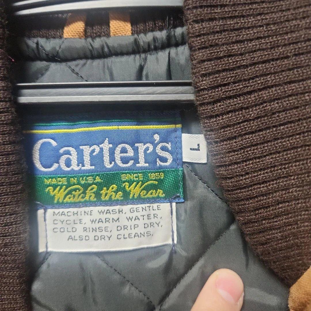 デッドストック　70s カーターズ ダック ワーク　ベスト　キルティング 綿 ジ