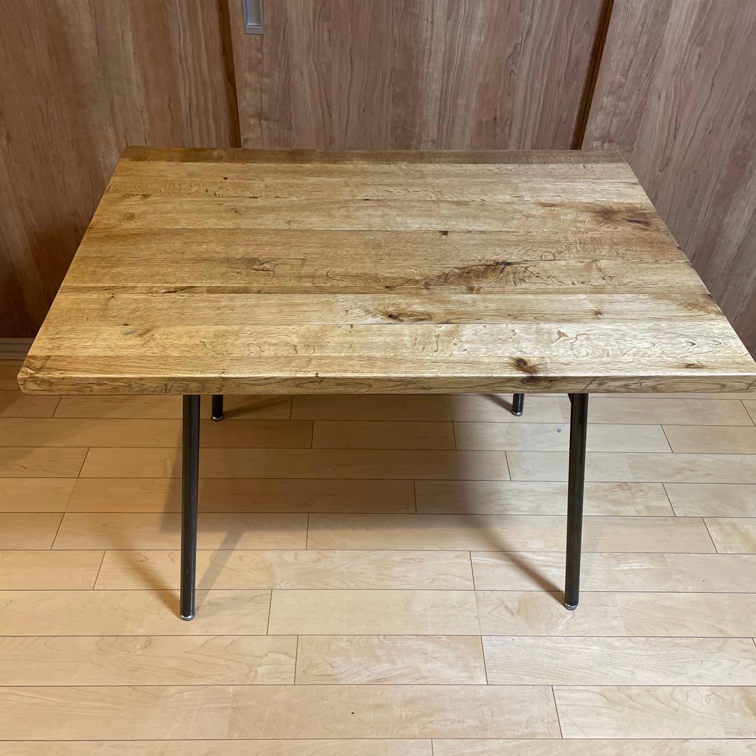 木製　カフェテーブル MIYAKE ジュビリーマーケット アンティーク　アイアン