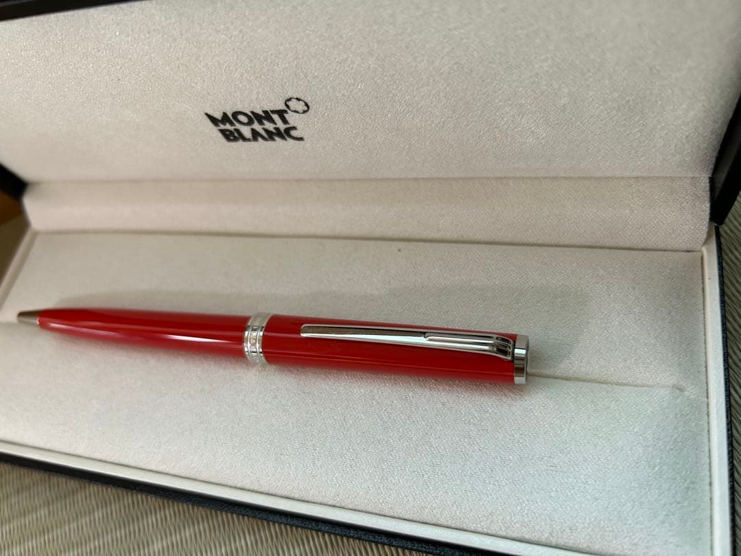 新品未使用◆モンブラン PIX ボールペン 赤 希少品　銀座伊東屋購入