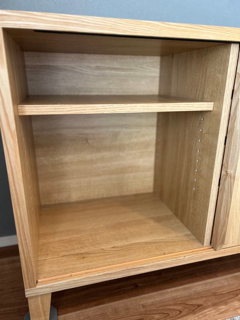 大川家具　サイドボード　キャビネット　150cm