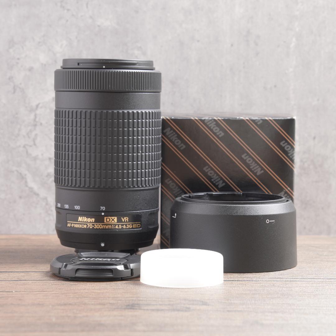 美品✨イベントに✨Nikon AF-P NIKKOR 70-300㎜　886-2