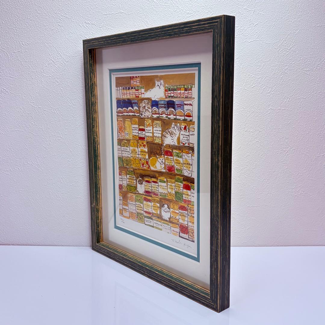 マンハッタナーズ 『 SPICY CATS 』 久下貴史 版画781/800