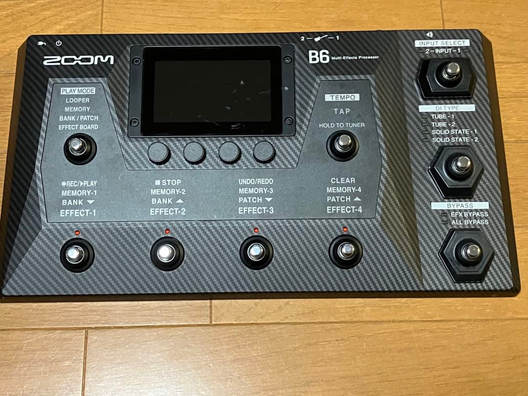 ZOOM B6 ベースマルチエフェクター