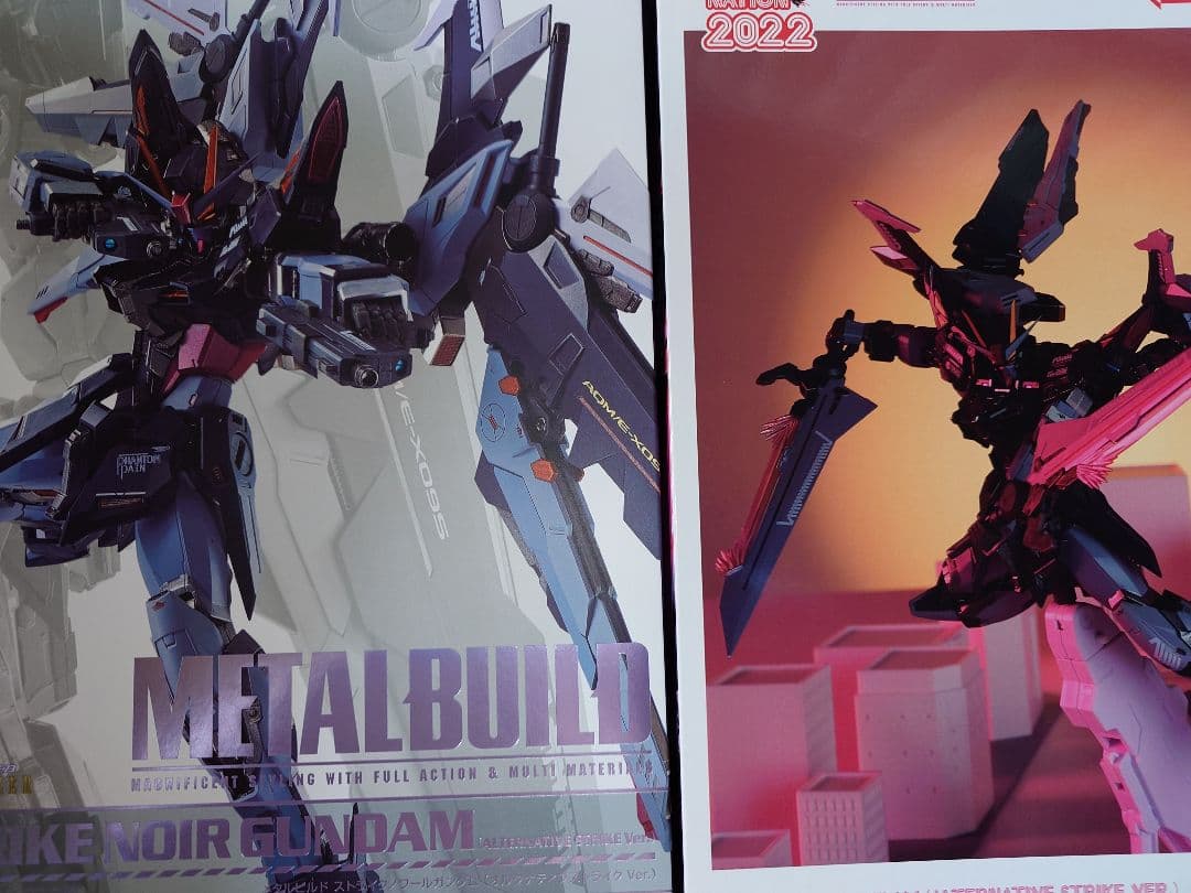 L BUILD　メタルビルド　ストライクノワールガンダム