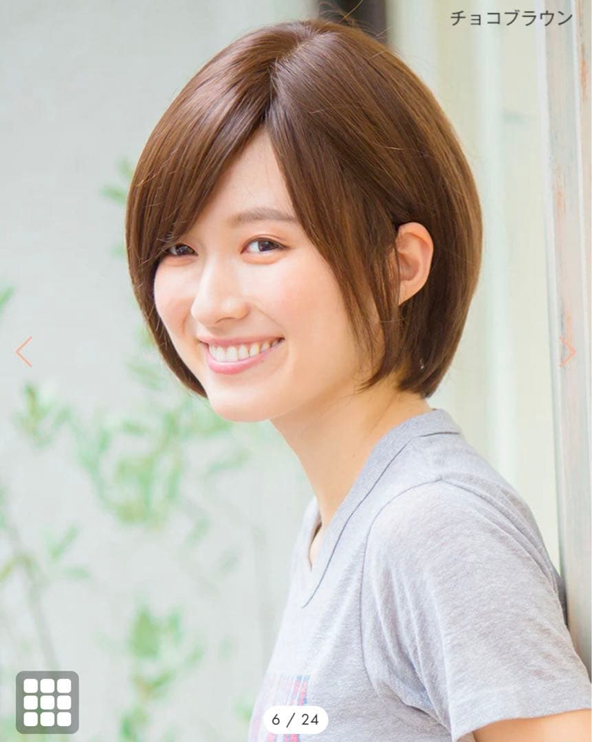 ゆうこ　天使のマニッシュショート人毛MIX