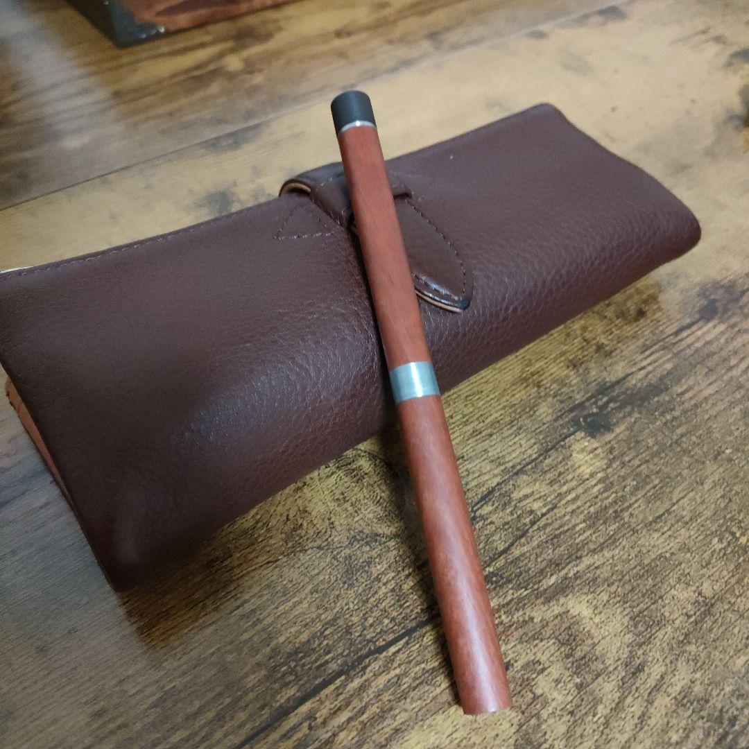 工房楔　ダブル芯ケース　ピンクアイボリー