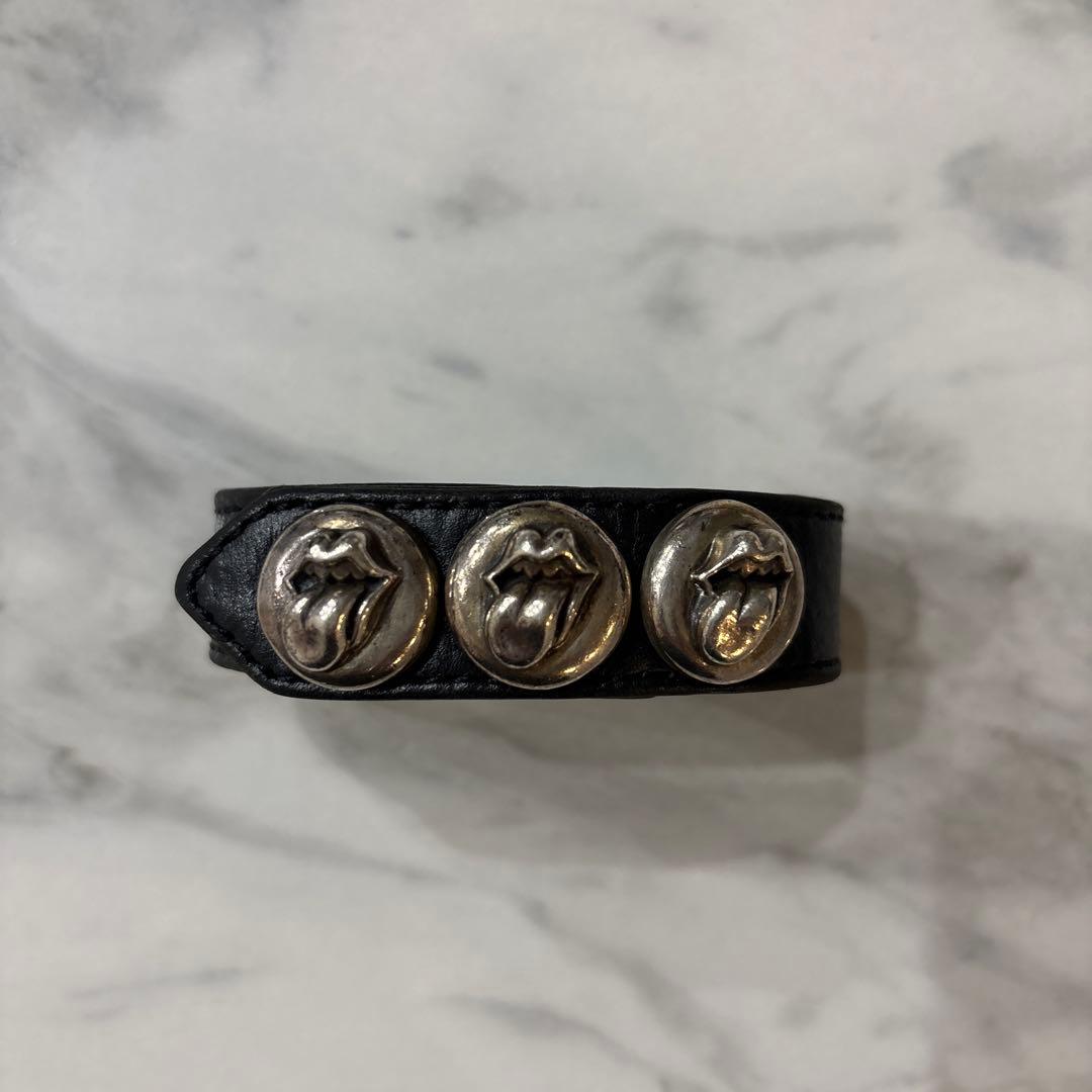 クロムハーツ レザーバングル ローリングストーンズ 希少品 早い者勝ち