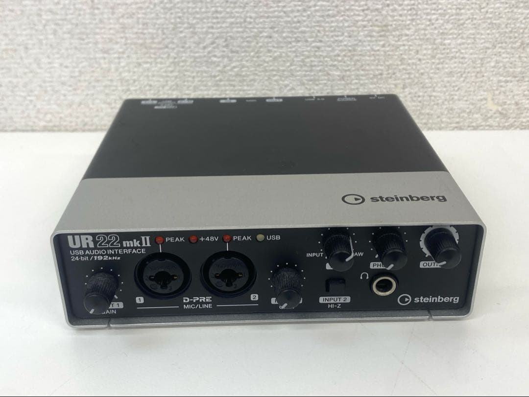 Steinberg スタインバーグ UR22mkII オーディオインターフェイス