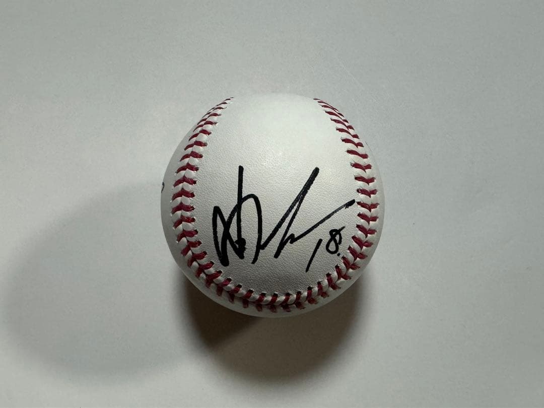 大谷翔平 山本由伸 佐々木朗希MLB 公式球 試合球 直筆サインボール