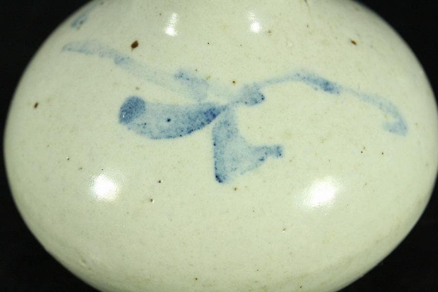 古美術 李朝 染付 徳利(K-A635)