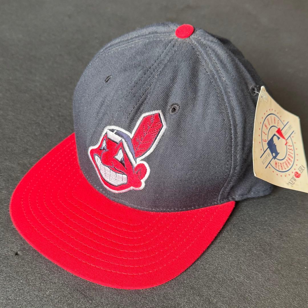 【新品未使用】90s Made in USA NEW ERA MLB snap