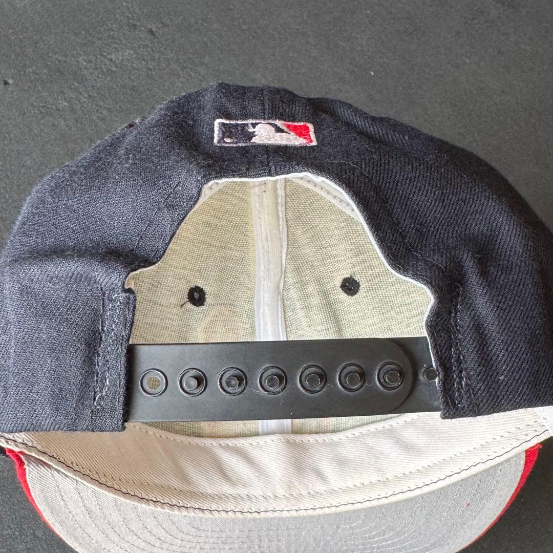 【新品未使用】90s Made in USA NEW ERA MLB snap
