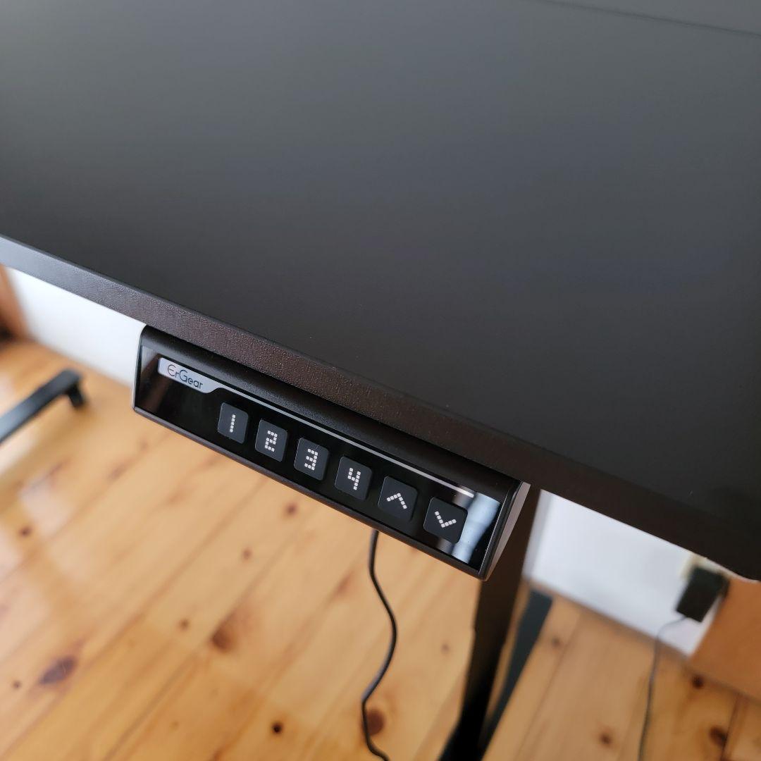 電動テーブル 昇降デスク 幅160cm 高さ76.5cm～122cmワークデスク