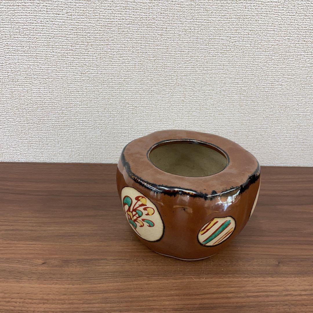 【人間国宝】島岡達三 赤繪灰皿