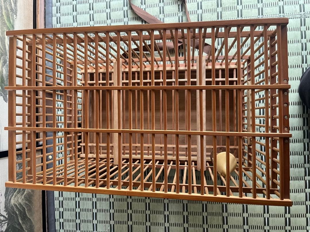 木製　鳥かご　ハンドメイド