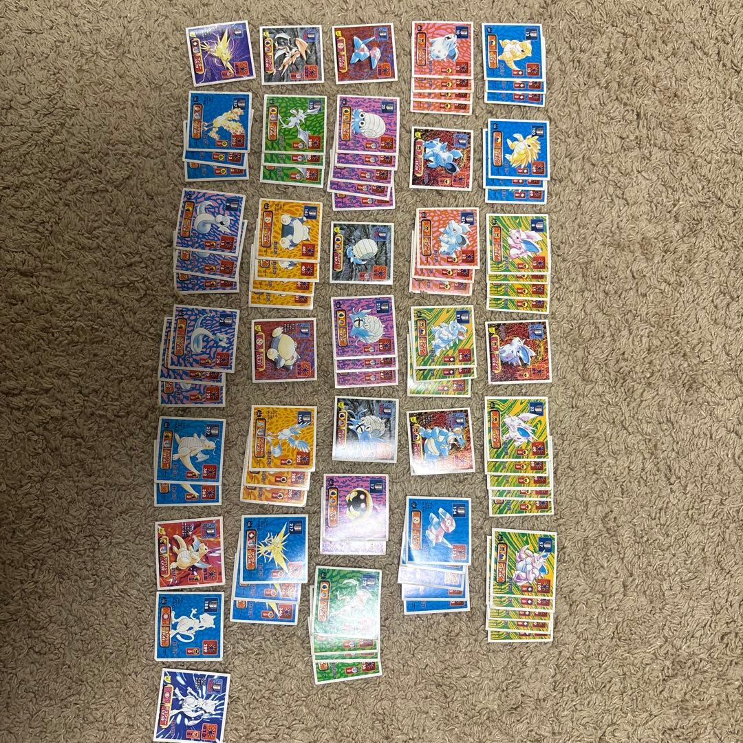 ポケモン　最強シール烈伝　アマダ　まとめ売り