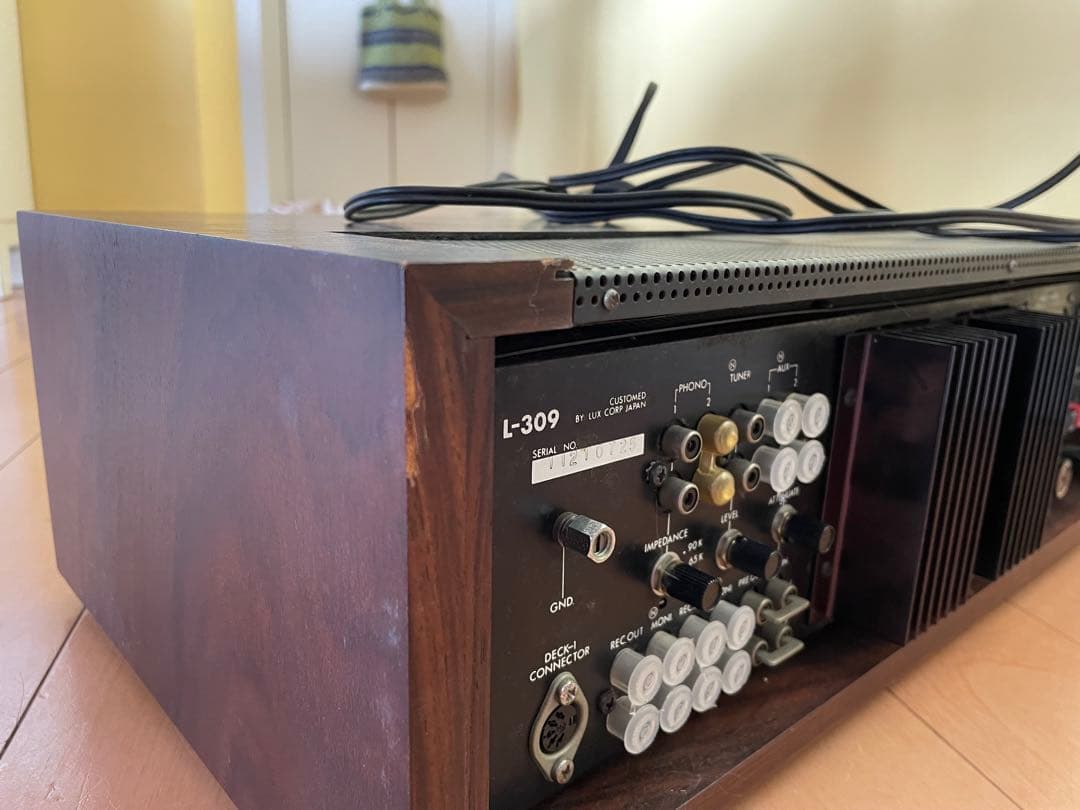 ume　LUXMAN309 アンプ