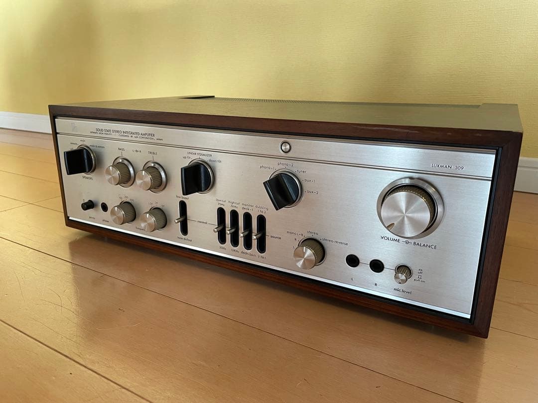 ume　LUXMAN309 アンプ