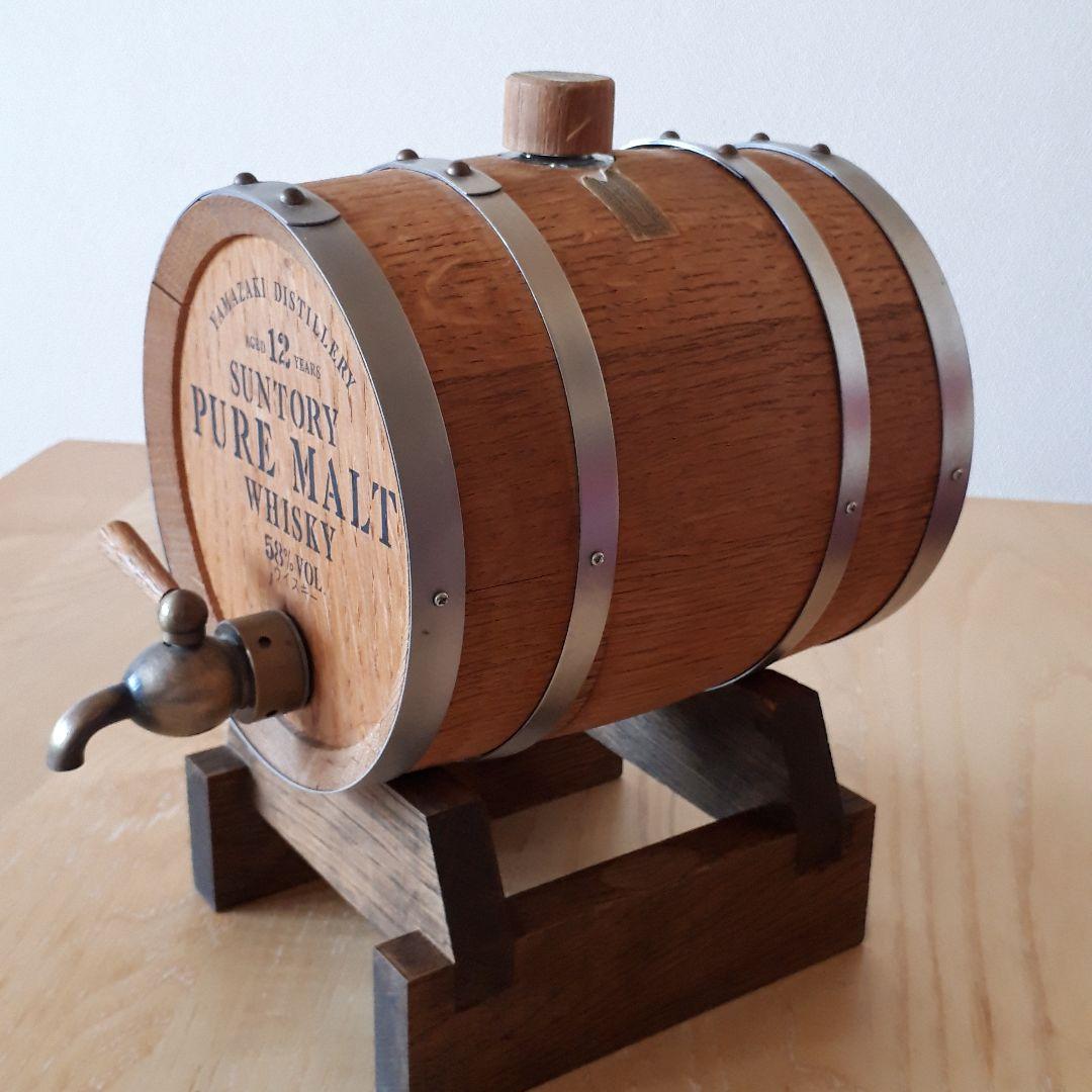 山崎ピュアモルト12年空樽 ミニバレル 希少