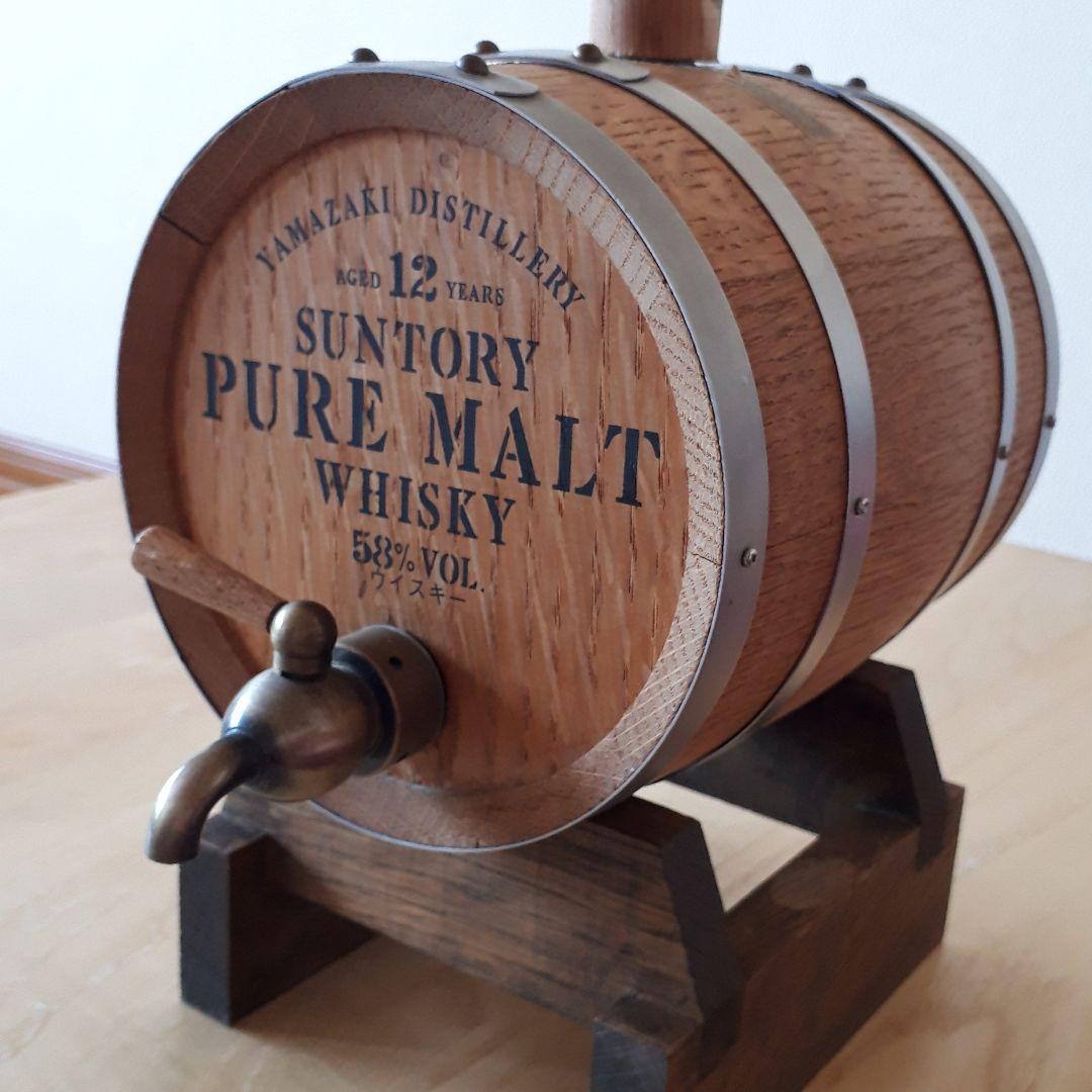 山崎ピュアモルト12年空樽 ミニバレル 希少