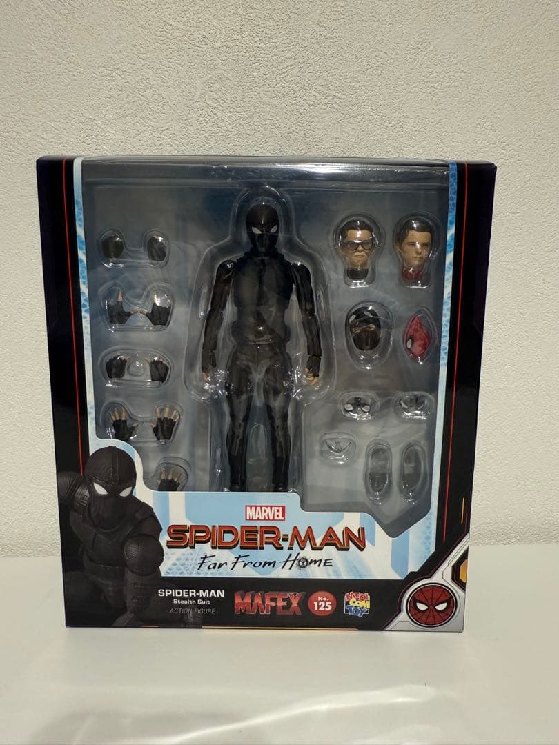 MAFEX スパイダーマン ステルススーツ マフェックス フィギュア マーベル