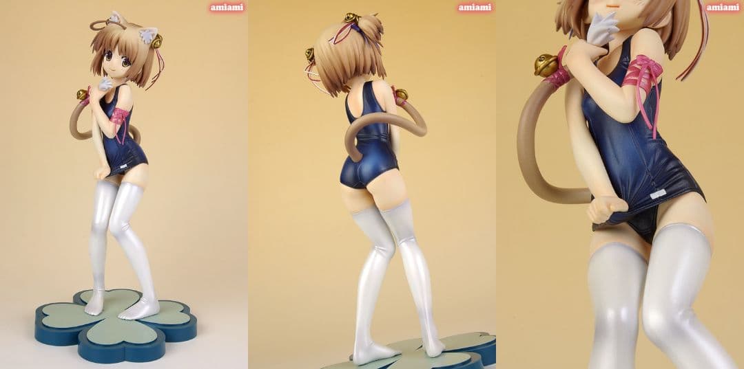 よつのは 猫宮のの ネコミミすく水 オーバーニーソVer. フィギュア