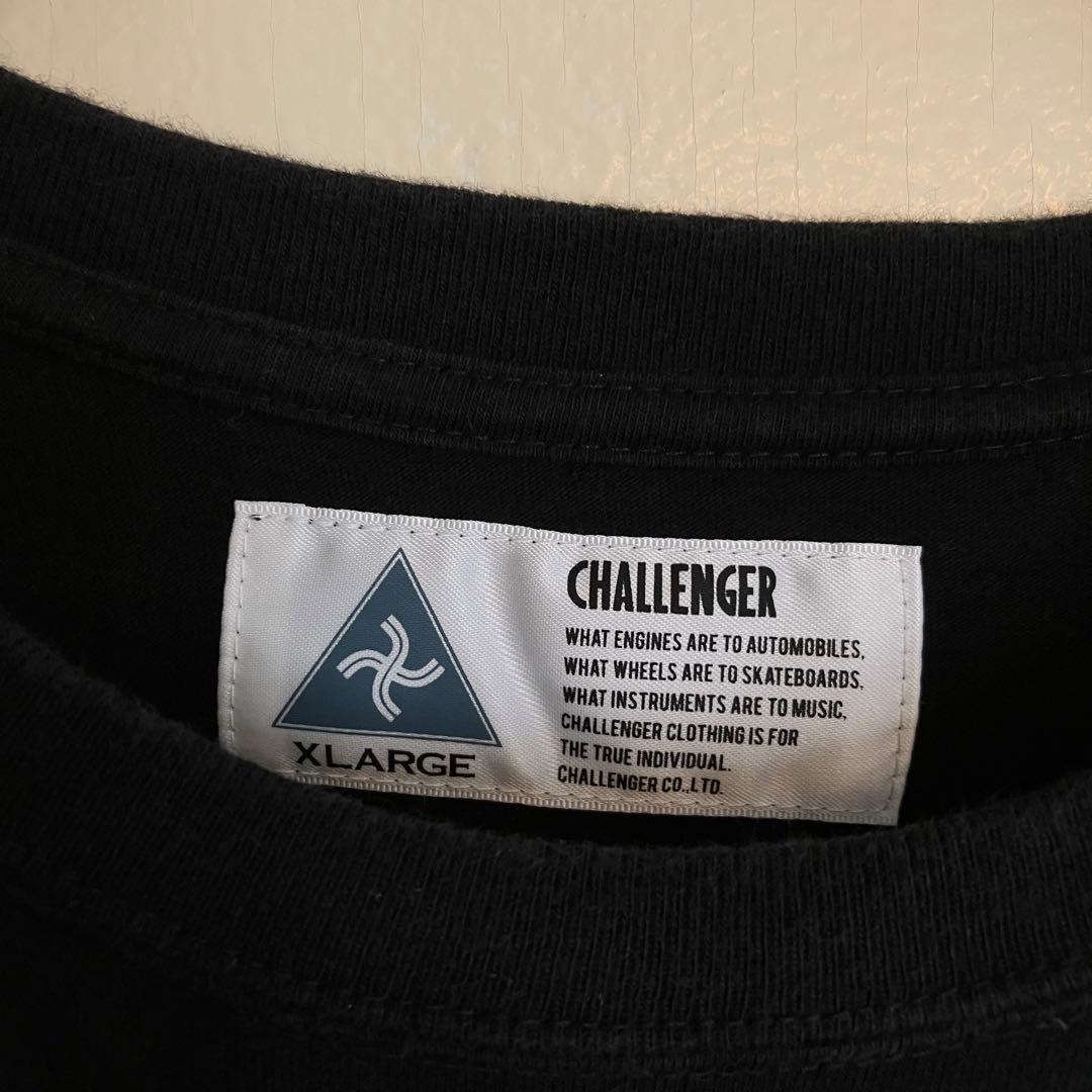 challenger チャレンジャー クロスボーンTシャツ XL