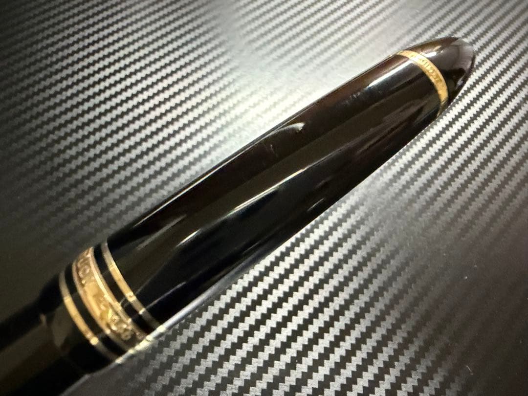 美品 モンブラン マイスターシュテュック 146 14K 全金 EF 万年筆