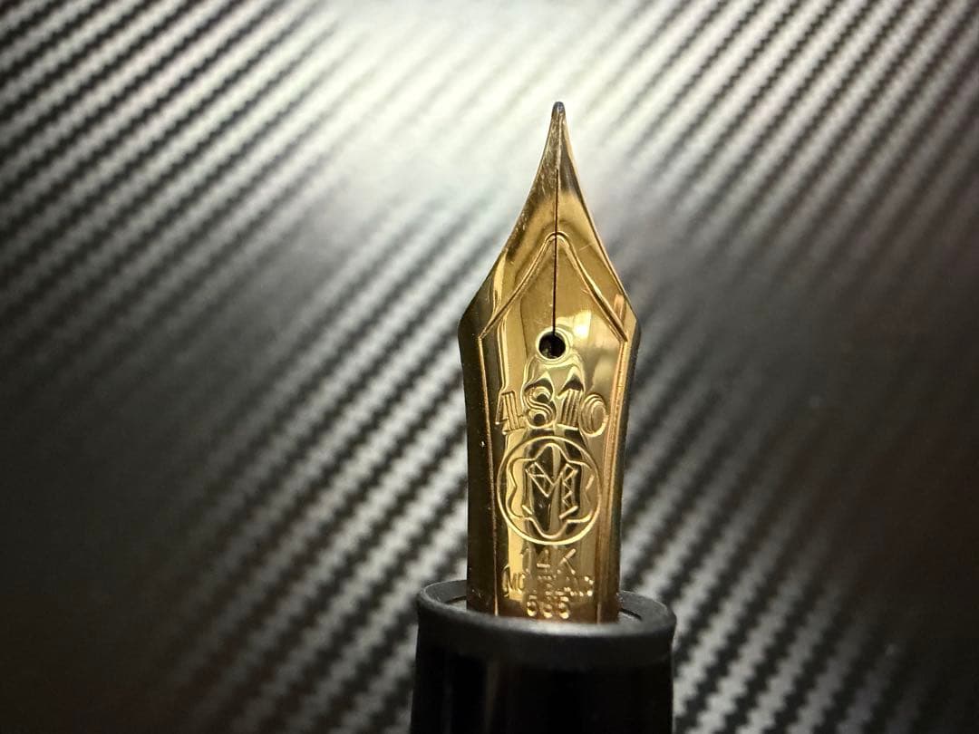 美品 モンブラン マイスターシュテュック 146 14K 全金 EF 万年筆