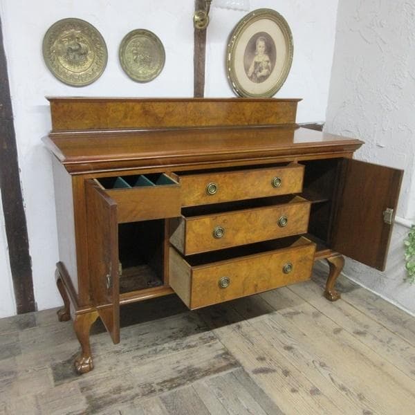 イギリス アンティーク 家具 サイドボード キャビネット 什器 英国 6562c