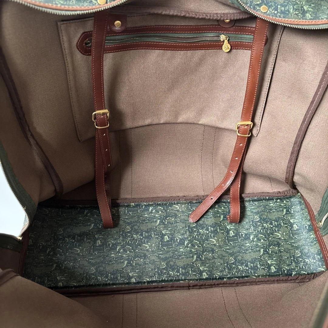 ＊柄希少・廃盤TANINO CRISCIボストンバッグ グリーン新品・未使用＊